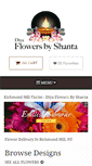 Mobile Screenshot of flowersbyshanta.com